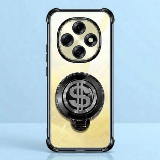 Oppo F31 Pro 5G Four Corner Airbags 100% Original Astro Money Magnet Rotating Dollar Case