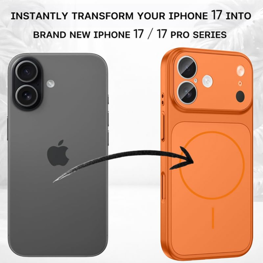 Converter Case for iPhone 17 Pro/ Pro Max | Premium Protective Mag-Safe Cover | Wireless Charging Compatible