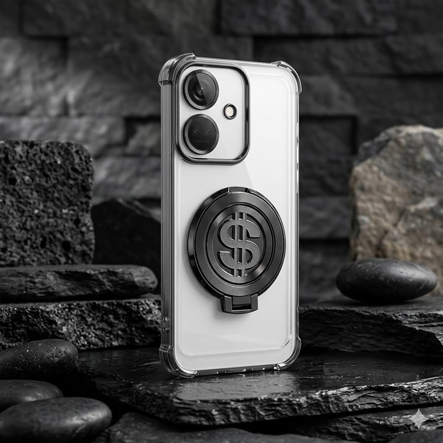 OnePlus Nord CE3 5G Four Corner Airbags 100% Original Astro Money Magnet Rotating Dollar Case