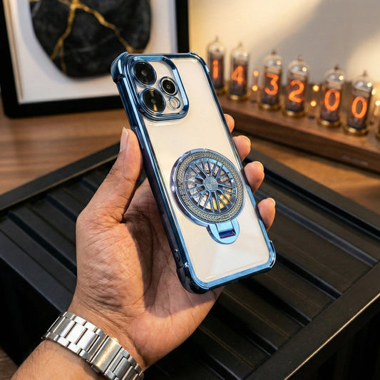 Oppo Reno 15 5G Premium Stress Buster Wheel Rotating Shockproof Airbags Case