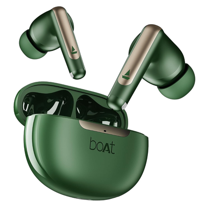 Boat Airdopes 141 Elite ANC, ANC(~35dB), 4Mics ENx Tech, 42H Battery, Fast Charge Wireless Earphones with mic