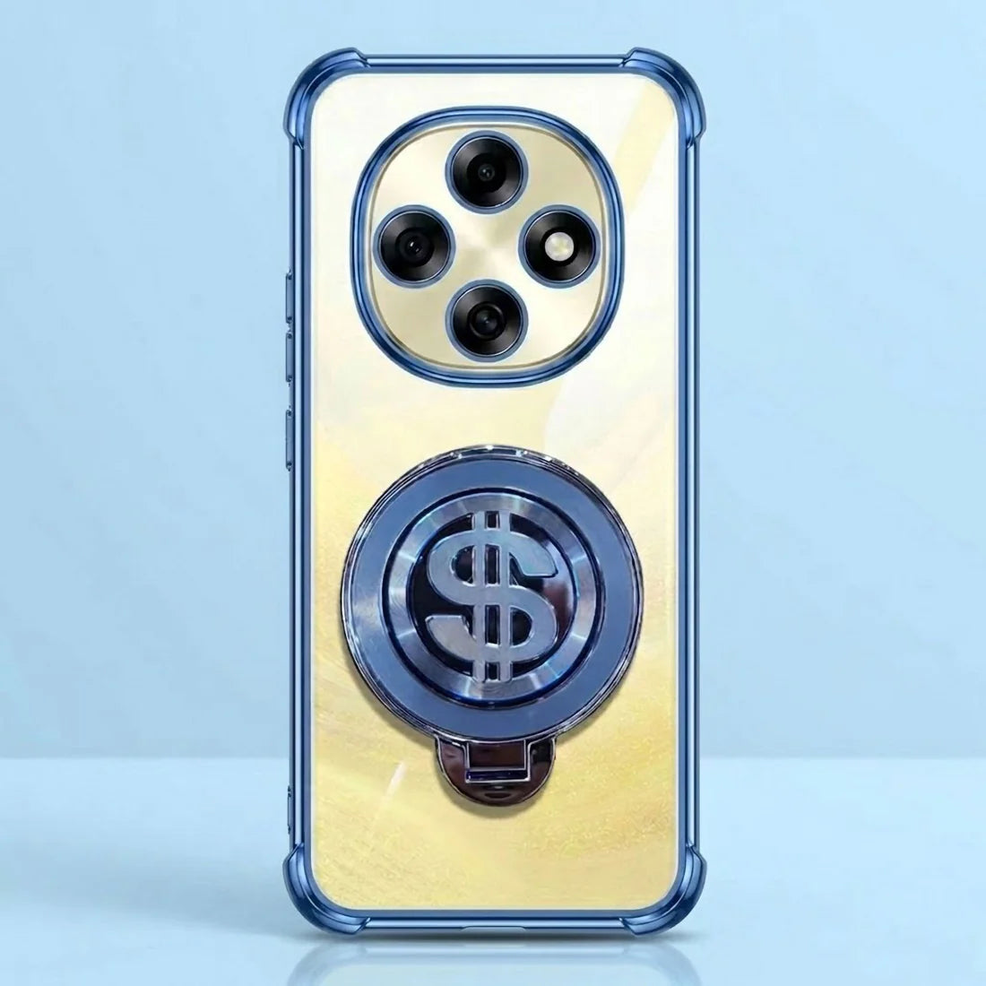 Oppo F31 Pro 5G Four Corner Airbags 100% Original Astro Money Magnet Rotating Dollar Case