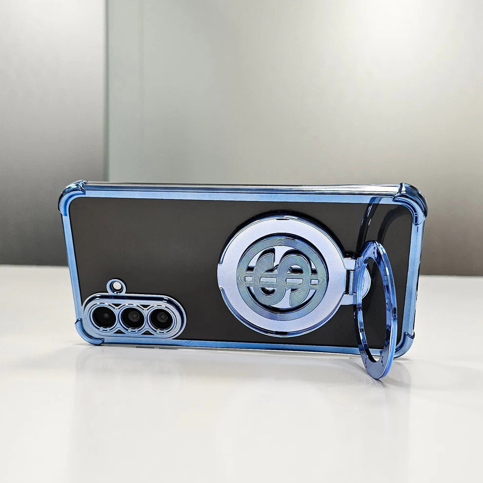 Samsung Galaxy A16 5G Four Corner Airbags 100% Original Astro Money Magnet Rotating Dollar Case