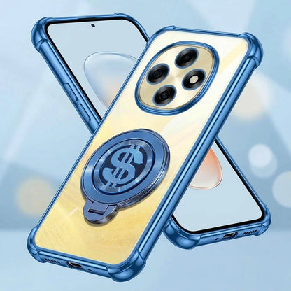 Oppo F31 Pro 5G Four Corner Airbags 100% Original Astro Money Magnet Rotating Dollar Case