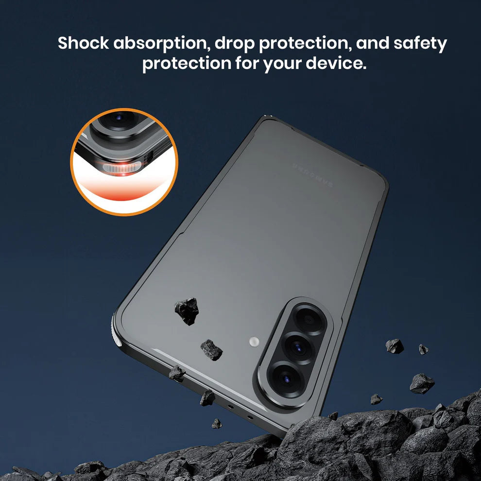 Samsung Galaxy S24 5G Aluminium Metal Frame Case With Metal Camera Lens Protection