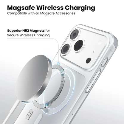 Anti-Yellow MagSafe Clear Case | 100% Yellow-Free Guarantee | With Free Cable Protector