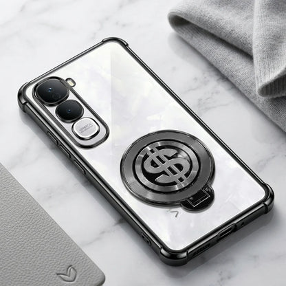Vivo Y400 Pro 5G Four Corner Airbags 100% Original Astro Money Magnet Rotating Dollar Case