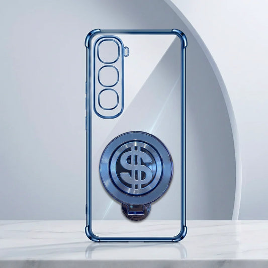 Vivo Y400 Pro 5G Four Corner Airbags 100% Original Astro Money Magnet Rotating Dollar Case