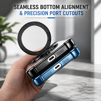 Vivo Y400 Pro 5G Premium Stress Buster Wheel Rotating Shockproof Airbags Case