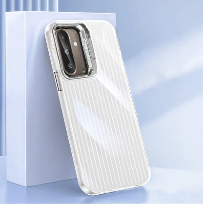 Samsung Galaxy A56 5G Luxury Dual Layer Hybrid Camera Ring Stand Case