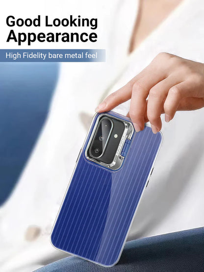 Samsung Galaxy A56 5G Luxury Dual Layer Hybrid Camera Ring Stand Case