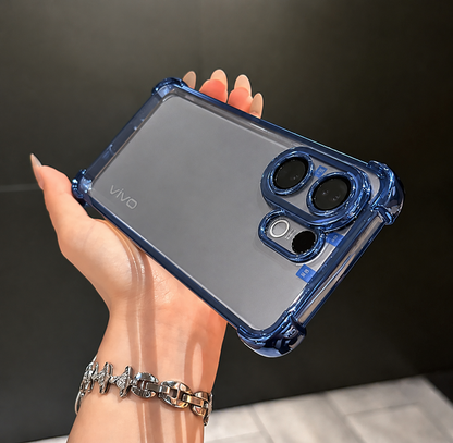 Vivo V60 5G Crystal Clear Airbag Corner Shockproof Back Cover