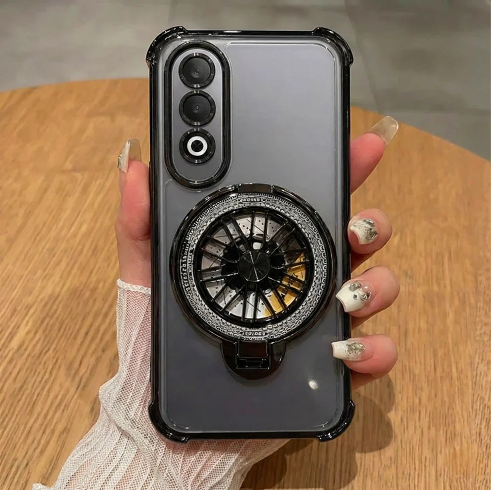 OnePlus Nord CE4 5G Premium Stress Buster Wheel Rotating Shockproof Airbags Case