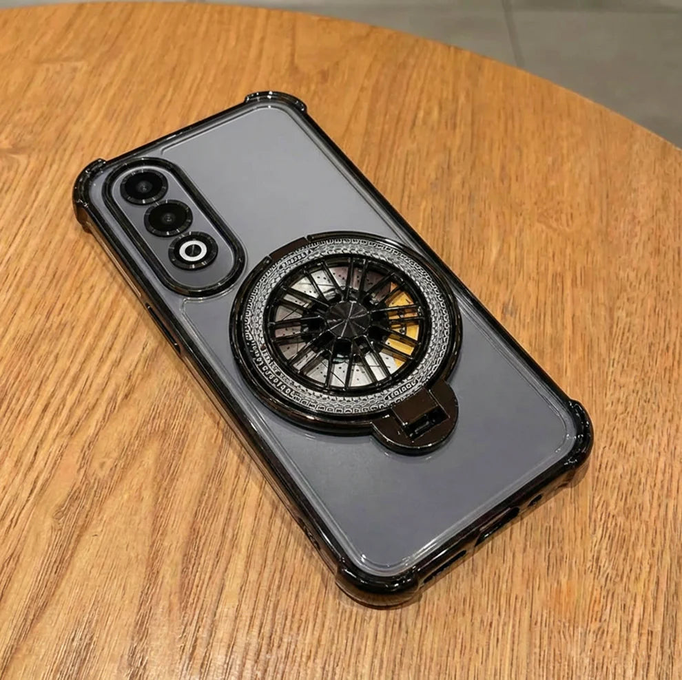 OnePlus Nord CE4 5G Premium Stress Buster Wheel Rotating Shockproof Airbags Case