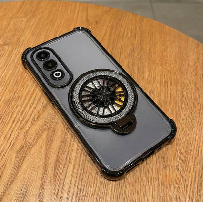 OnePlus Nord CE4 5G Premium Stress Buster Wheel Rotating Shockproof Airbags Case