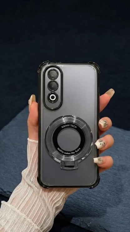 Oppo F31 Pro 5G Luxury Shimmer Shockproof Airbag Case