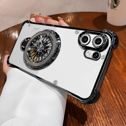Nothing Phone 2 Pro 5G Premium Stress Buster Wheel Rotating Shockproof Airbags Case