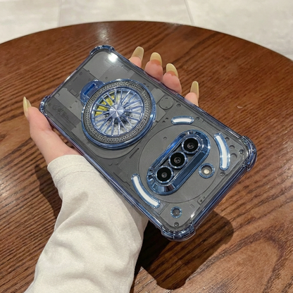 Nothing Phone 3a 5G Premium Stress Buster Wheel Rotating Shockproof Airbags Case