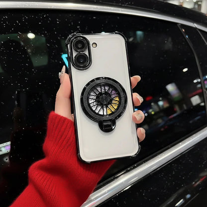 OnePlus Nord CE5 5G Premium Billion Wheel Rotating Shockproof Airbags Case