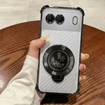 OnePlus Nord 4 5G Premium Billion Wheel Rotating Shockproof Airbags Case