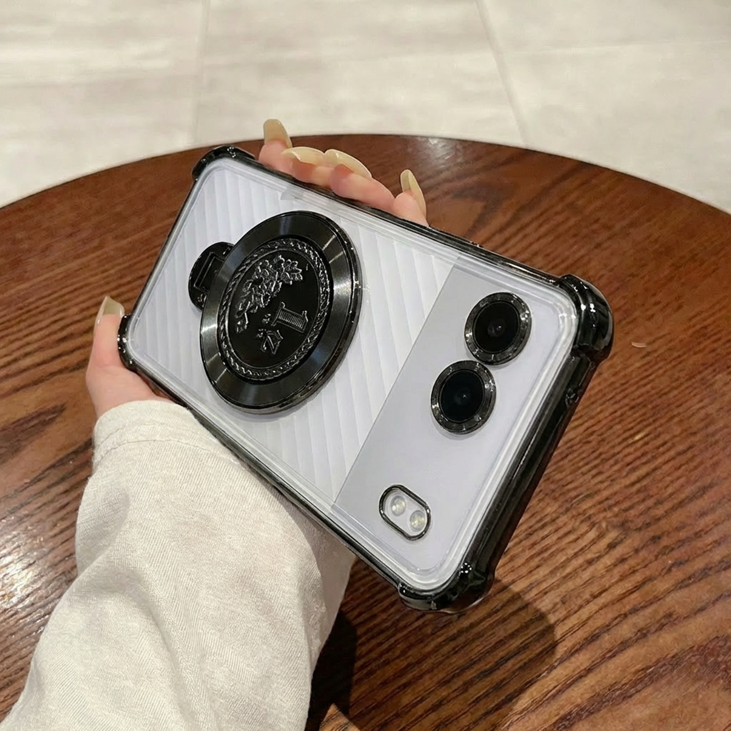 OnePlus Nord 4 5G Premium Billion Wheel Rotating Shockproof Airbags Case