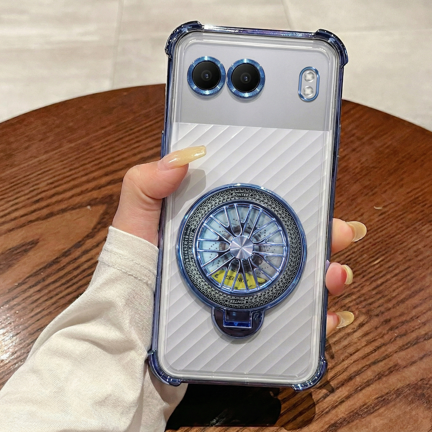 OnePlus Nord 4 5G Premium Stress Buster Wheel Rotating Shockproof Airbags Case