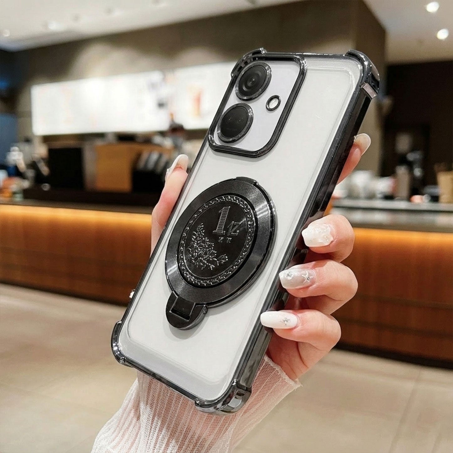 OnePlus Nord CE3 5G Premium Billion Wheel Rotating Shockproof Airbags Case