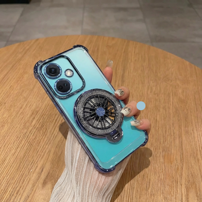 OnePlus Nord CE3 5G Premium Stress Buster Wheel Rotating Shockproof Airbags Case