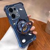 Oppo F31 5G Premium Stress Buster Wheel Rotating Shockproof Airbags Case