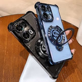 Oppo F31 5G Four Corner Airbags 100% Original Astro Money Magnet Rotating Dollar Case