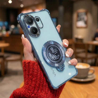 Vivo X200 FE 5G Premium Billion Wheel Rotating Shockproof Airbags Case