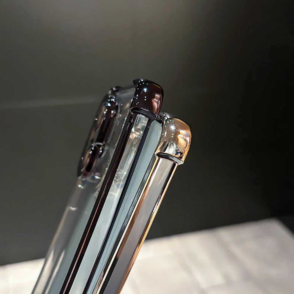 Vivo V60 5G Transparent Shockproof Case With Airbag Corners