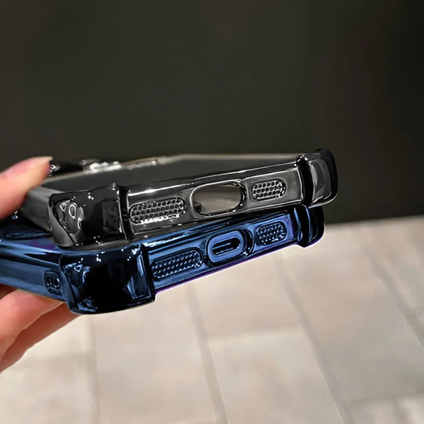 Vivo Y400 Pro 5G Transparent Shockproof Case With Airbag Corners