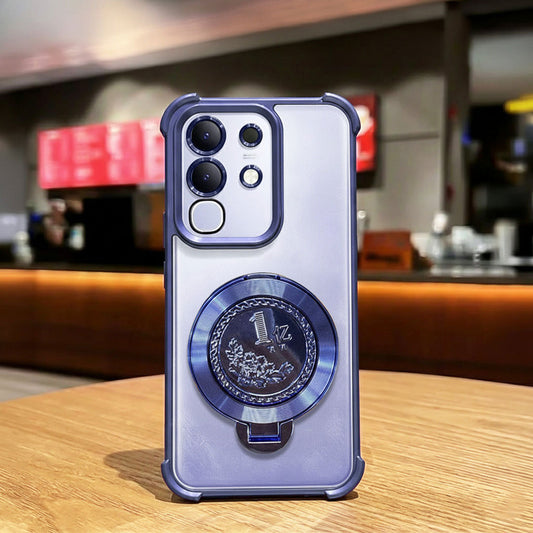 Vivo T4x 5G Reflective Fidget Rotating Airbag Case