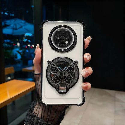 Oppo F31 Pro+ 5G Premium Butterfly Stand Airbags Case