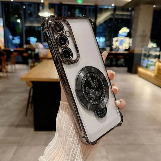 Samsung Galaxy A16 5G Premium Billion Wheel Rotating Shockproof Airbags Case