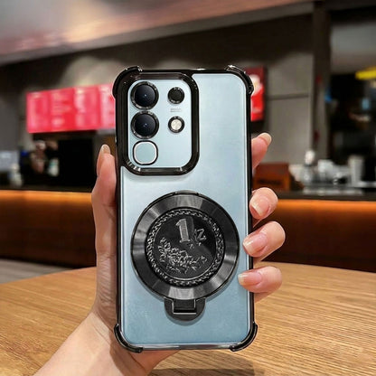 Vivo T4x 5G Reflective Fidget Rotating Airbag Case