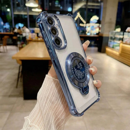 Samsung Galaxy A16 5G Premium Billion Wheel Rotating Shockproof Airbags Case