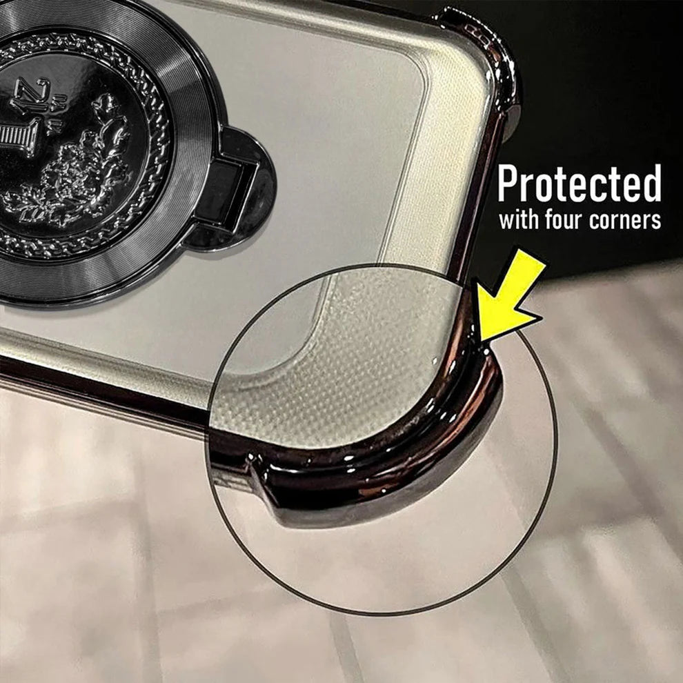 Samsung Galaxy A16 5G Premium Billion Wheel Rotating Shockproof Airbags Case