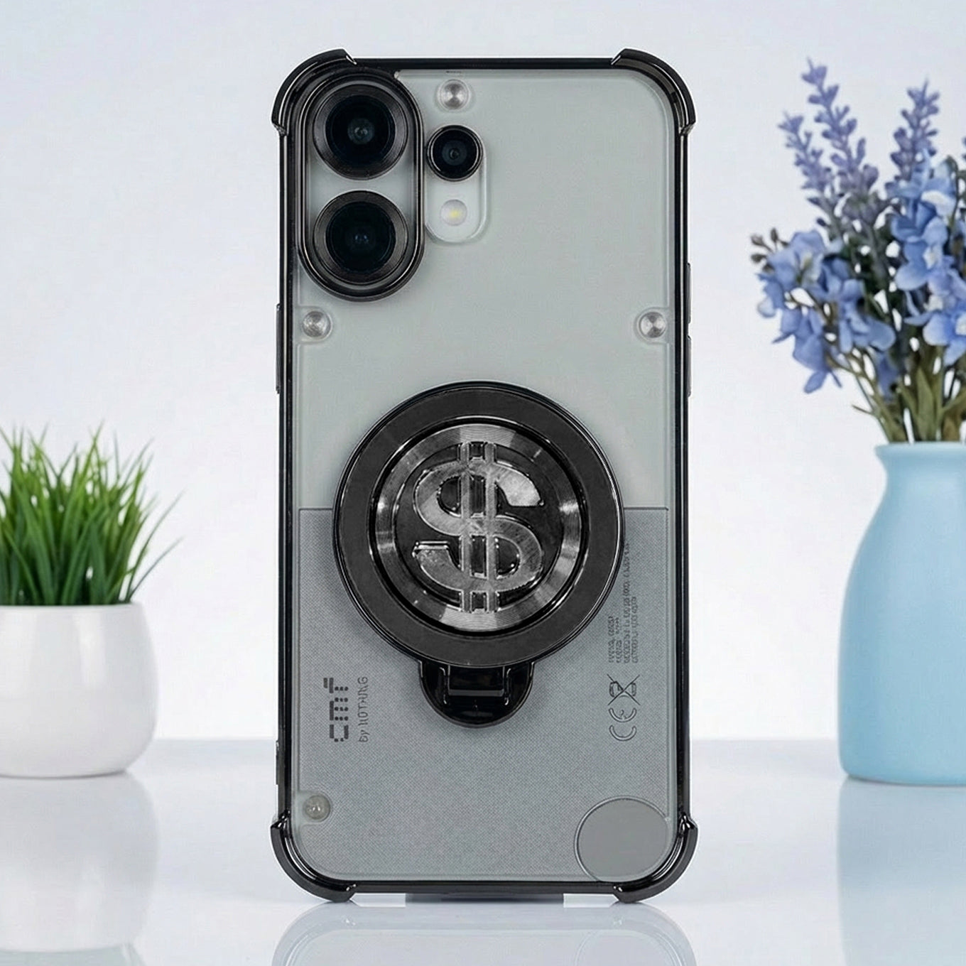 Nothing Phone 2 Pro 5G Premium Stress Buster Wheel Rotating Shockproof Airbags Case