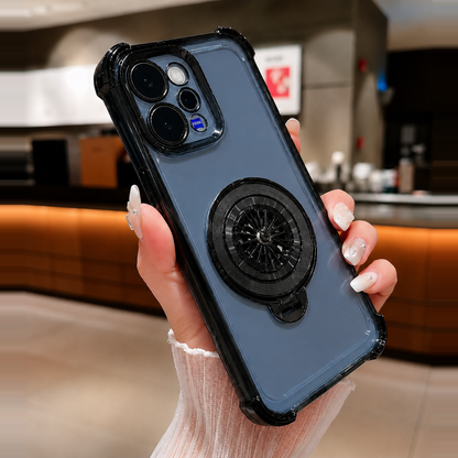 Vivo V70 5G Premium Anti-Drop Stress Buster Rotating Wheel Case