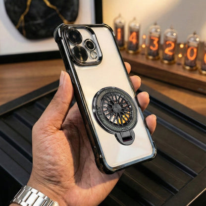 Oppo Reno 15 5G Premium Stress Buster Wheel Rotating Shockproof Airbags Case