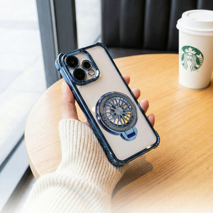 Oppo Reno 15 5G Premium Stress Buster Wheel Rotating Shockproof Airbags Case