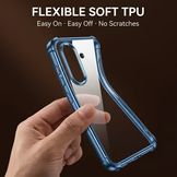 Samsung Galaxy A56 5G Anti-Yellow Electroplating Transparent Airbags Case